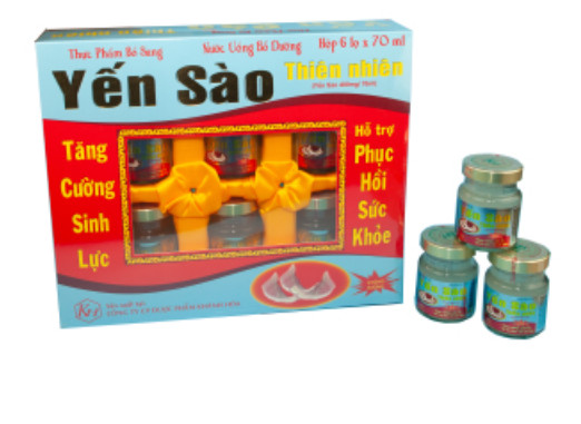 Yến sào Thiên nhiên hộp 6 hũ